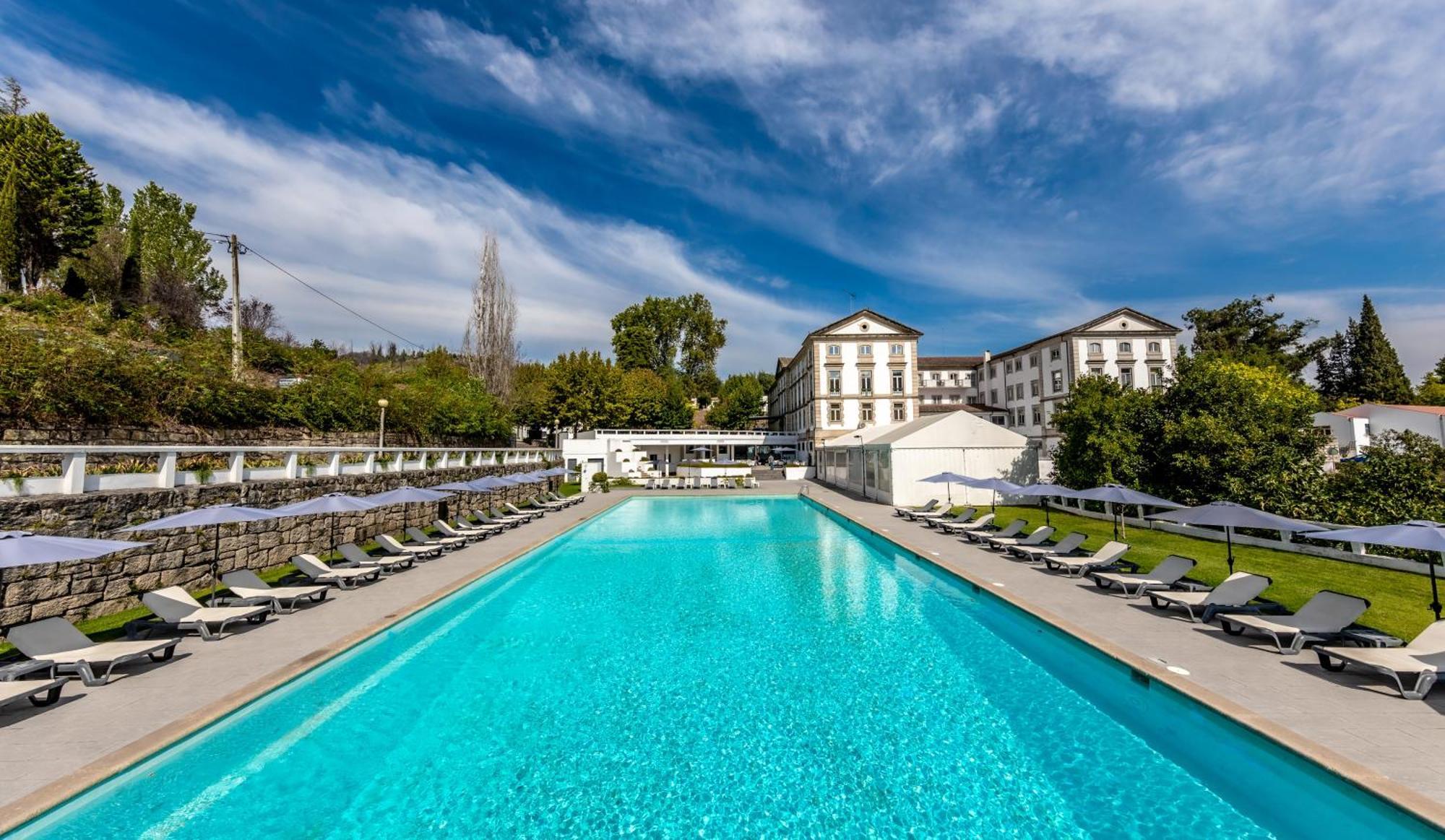 Grande Hotel Das Caldas Da Felgueira Canas de Senhorim Dış mekan fotoğraf